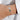silver initial bracelet