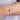 Aquamarine bracelet shown worn around a model's wrist