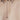 Gold Baroque Pearl Necklace shown freely suspended against a light pink satin background