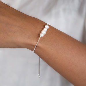 40th Birthday Pearl Bracelet