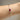Sterling Silver Red Cubic Zirconia Paperclip Chain Bracelet on model's wrist