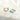 Silver Rectangular Turquoise Hoop Earrings