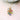 family birthstones necklace on light background