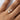 Sterling Silver Stars Crossover Skinny Ring